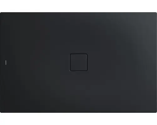 Extraflache Rechteck-Duschwanne Kaldewei Conoflat 90x160x3,2 cm grau warm glatt