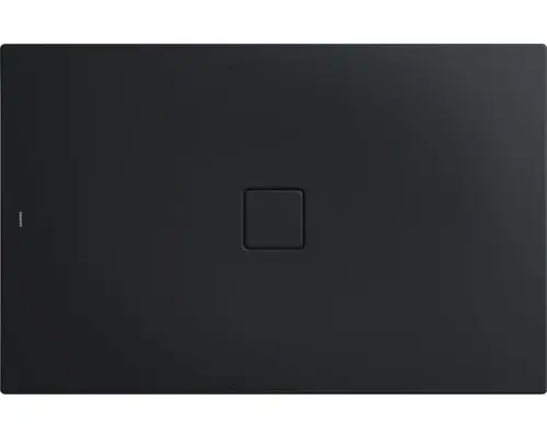 Extraflache Rechteck-Duschwanne Kaldewei Conoflat 100x120x3,2 cm grau warm glatt