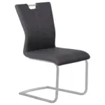 XXXLutz Lauterach - Ihr M&ouml;belhaus bei Bregenz Schwingstuhl in Edelstahl Mikrofaser