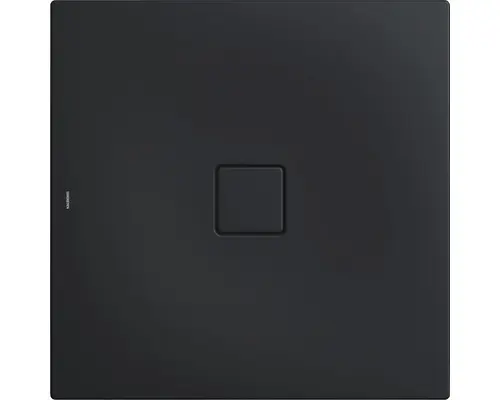 Extraflache Duschwanne Kaldewei Conoflat 120x120x3,2 cm grau warm mit Antirutschbeschichtung