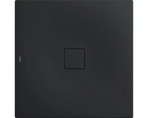 Extraflache Duschwanne Kaldewei Conoflat 120x120x3,2 cm grau warm glatt