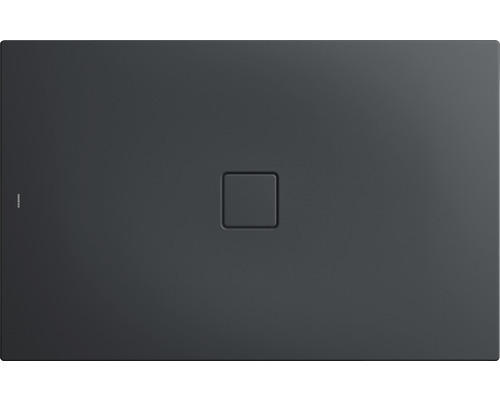 Extraflache Rechteck-Duschwanne Kaldewei Conoflat 100x150x3,2 cm grau cool glatt