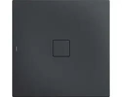 Extraflache Duschwanne Kaldewei Conoflat 120x120x3,2 cm grau cool glatt