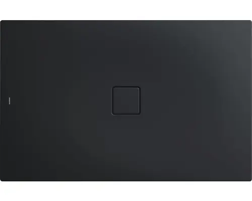 Extraflache Rechteck-Duschwanne Kaldewei Conoflat 100x160x3,2 cm grau warm glatt