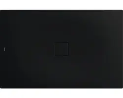 Extraflache Rechteck-Duschwanne Kaldewei Conoflat 90x160x3,2 cm schwarz matt