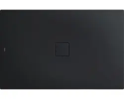 Extraflache Rechteck-Duschwanne Kaldewei Conoflat 100x180x3,2 cm grau warm glatt