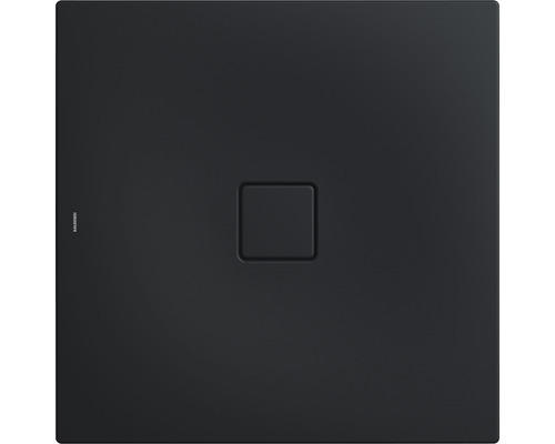 Extraflache Duschwanne Kaldewei Conoflat 100x100x3,2 cm grau warm glatt