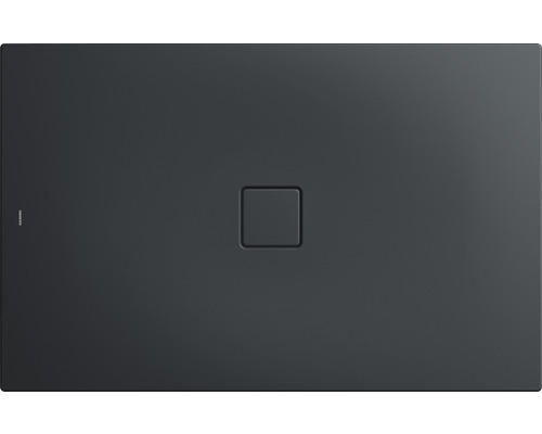 Extraflache Rechteck-Duschwanne Kaldewei Conoflat 80x140x3,2 cm grau cool glatt
