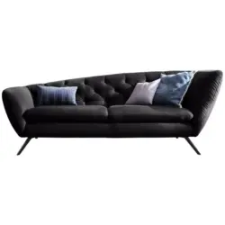 Chesterfield-Sofa in Mikrofaser