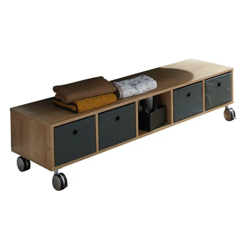 Badezimmerregal 140/34/40 cm