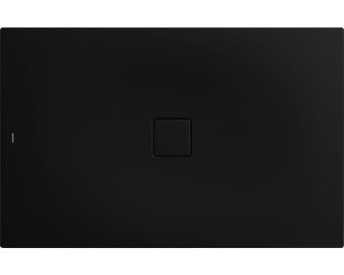 Extraflache Rechteck-Duschwanne Kaldewei Conoflat 90x140x3,2 cm schwarz matt