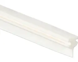 Einziehgummidichtung Schulte D2976 weiß für Badewannenfaltwand