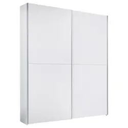 Schwebet&uuml;renschrank in Wei&szlig;