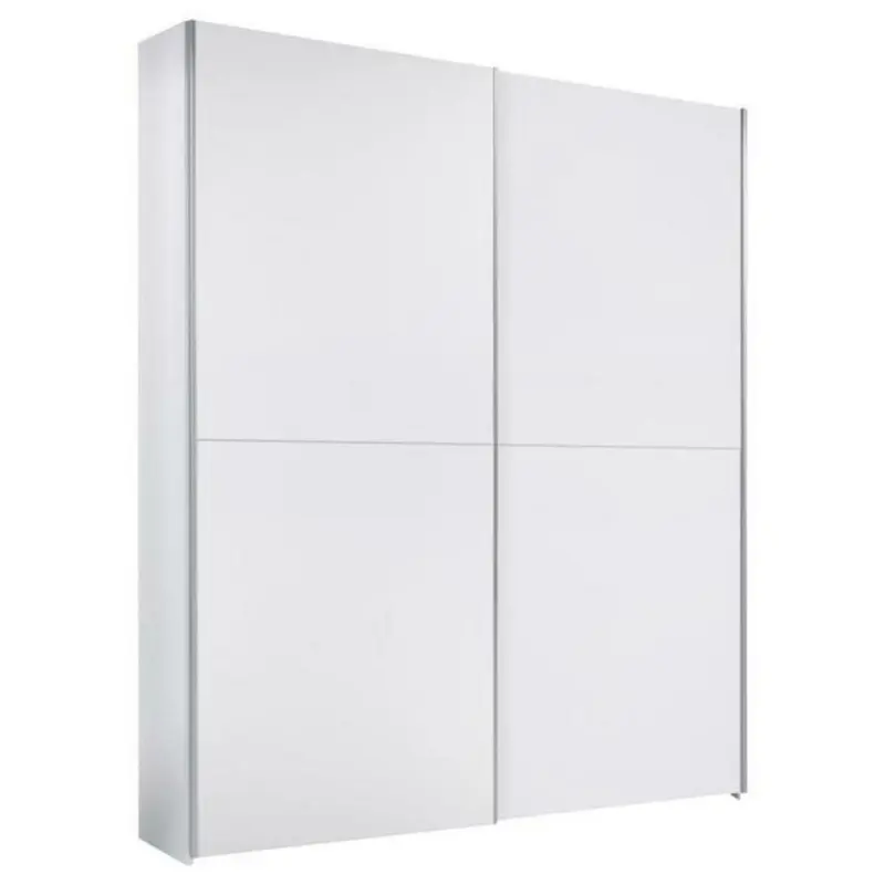 Schwebet&uuml;renschrank in Wei&szlig;