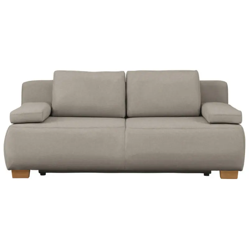 Boxspringsofa in Webstoff Beige
