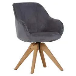 Armlehnstuhl in Chenille