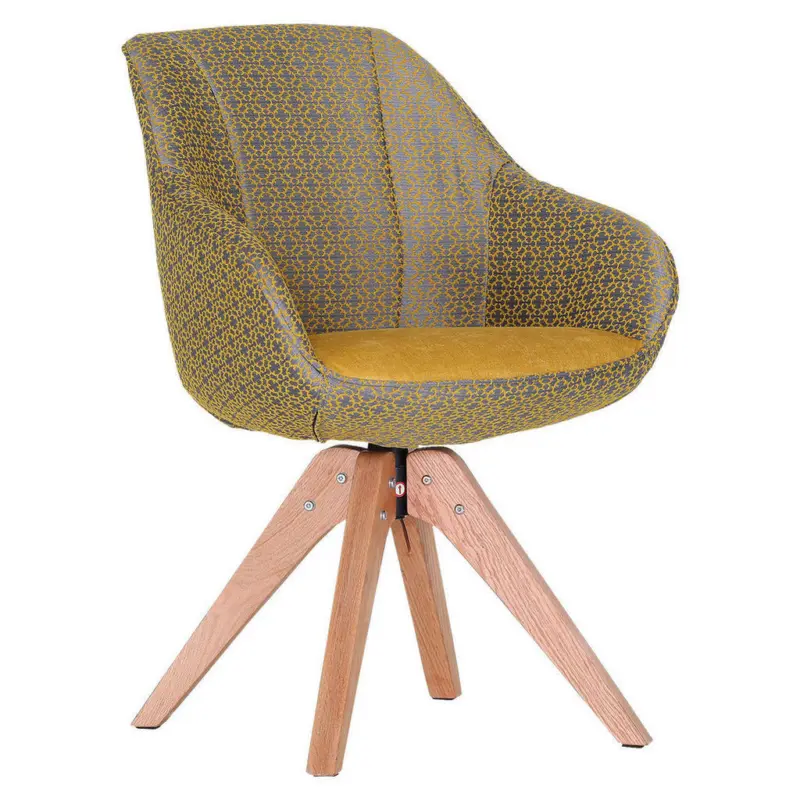 Armlehnstuhl in Chenille