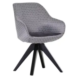 Armlehnstuhl in Chenille