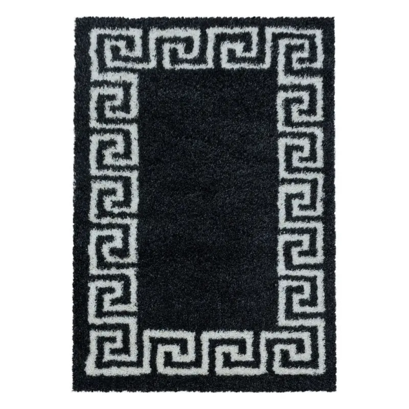Hochflorteppich Hera 3301 Anthrazit