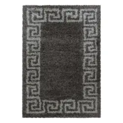 Hochflorteppich Hera 3301 Taupe