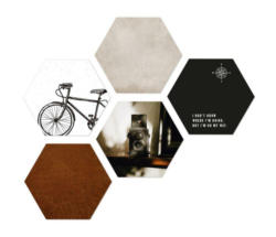 Bild Hexagon, 5er Set