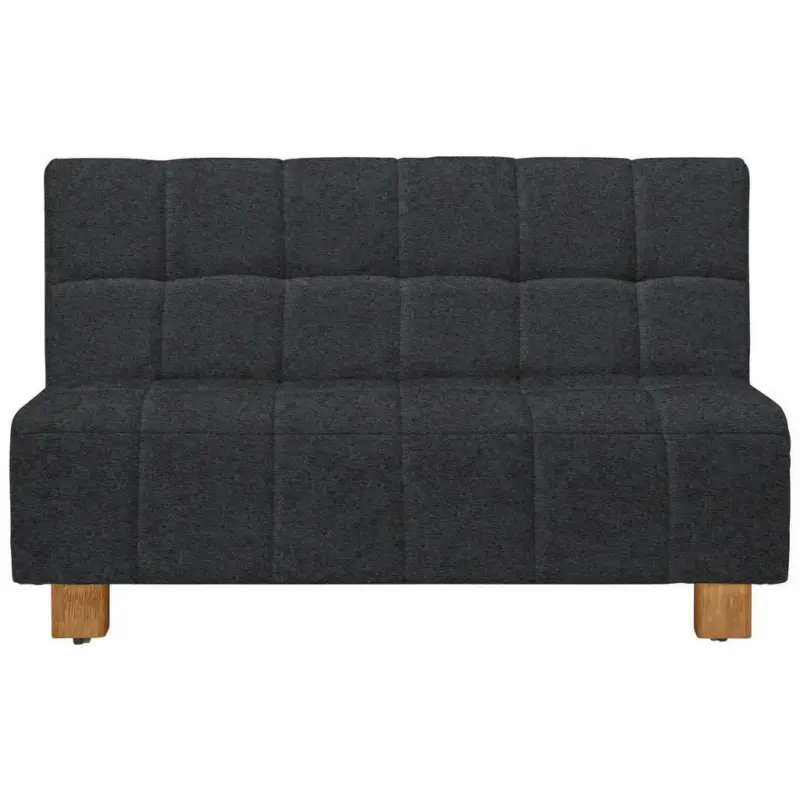 Schlafsofa in Flachgewebe Dunkelgrau