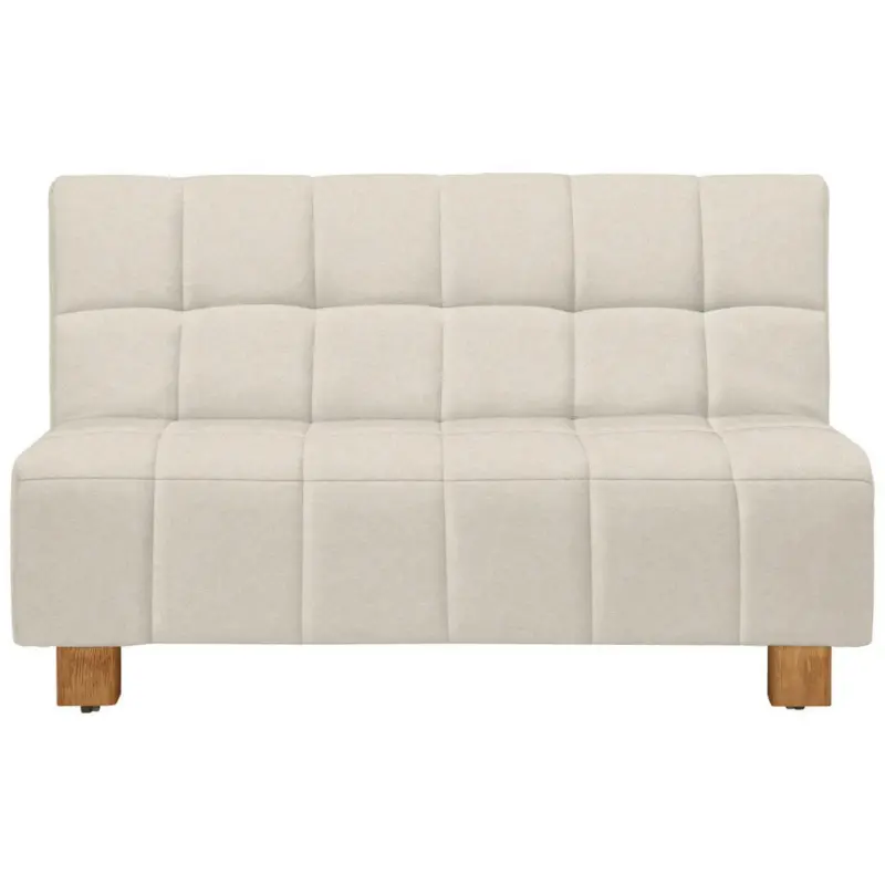 Schlafsofa in Flachgewebe Naturfarben