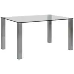 XXXLutz Lauterach - Ihr M&ouml;belhaus bei Bregenz Esstisch in Metall, Glas 140/90/75 cm