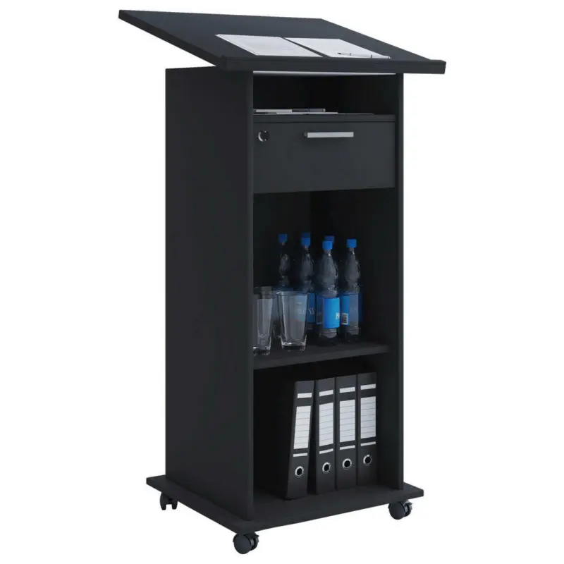 Stehpult 60/50/120 cm in Schwarz