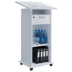 Stehpult 60/50/120 cm in Weiß