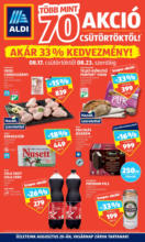 Aldi: Aldi újság érvényessége 2023.08.23.-ig - 2023.08.23 napig