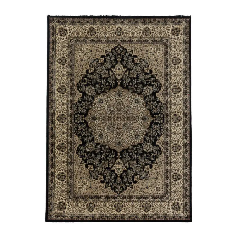 Webteppich Kashmir 2608 Schwarz