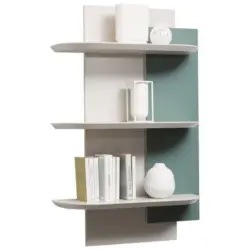 Hängeelement in Blau, Beige