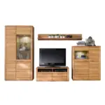 XXXLutz Lauterach - Ihr M&ouml;belhaus bei Bregenz Wohnwand 357/209/51 cm in Buchefarben