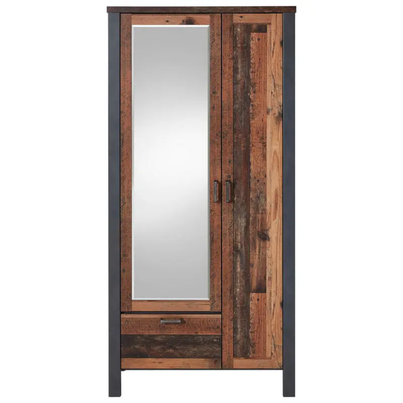 Garderobenschrank 94/194/40 cm