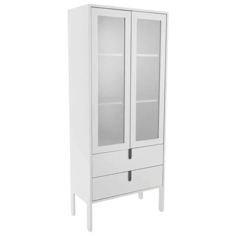 Vitrine in Wei&szlig;