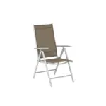 XXXLutz Lauterach - Ihr Möbelhaus bei Bregenz Gartenklappsessel in Metall, Textil Silberfarben, Taupe