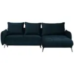 XXXLutz Lauterach - Ihr Möbelhaus bei Bregenz Ecksofa in Flachgewebe Dunkelblau