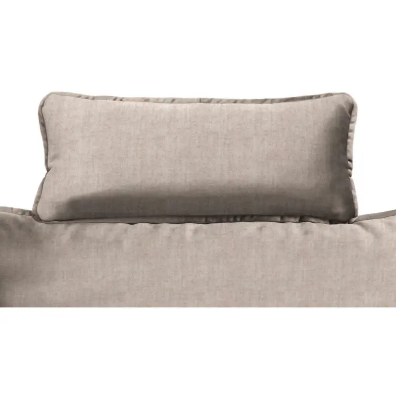 Kopfstütze in Flachgewebe