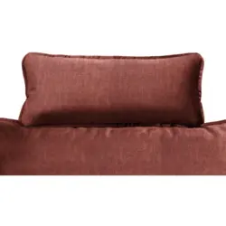 Kopfstütze in Flachgewebe