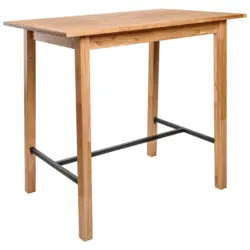 Bartisch in Holz 117/70/105 cm
