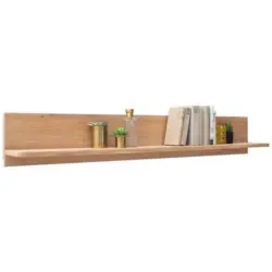 Wandboard in 160/24/22 cm Eichefarben