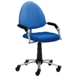 Jugenddrehstuhl in Blau