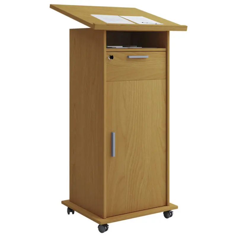 Stehpult 60/50/120 cm in Buchefarben