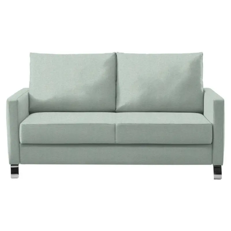 Schlafsofa in Flachgewebe Hellgrün