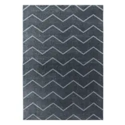 Hochflorteppich Rio 4602 grau