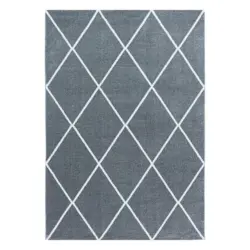 Hochflorteppich Rio 4601 silber