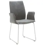 XXXLutz Lauterach - Ihr Möbelhaus bei Bregenz Armlehnstuhl in Edelstahl Mikrofaser