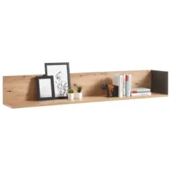 Wandboard in 155/24/27 cm Eichefarben
