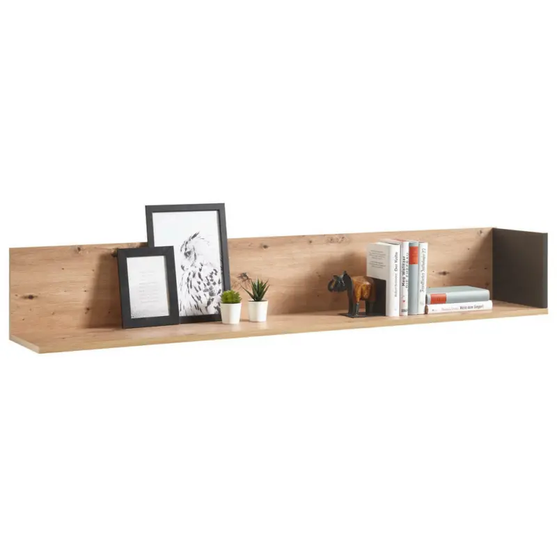 Wandboard in 155/24/27 cm Eichefarben